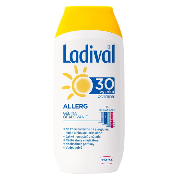 Ladival Allerg SPF 30 gel na opalování 200 ml
