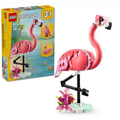 LEGO Creator 3 v 1 divoká zvířata: růžový plameňák 31170