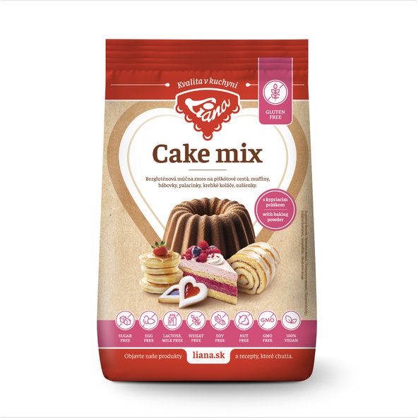 Liana Cake Mix bezlepková piškotová směs 1000 g