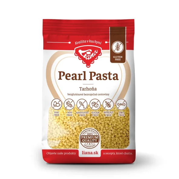 Liana Pearl Pasta tarhoňa bezlepkové těstoviny 200 g