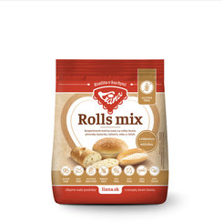 Liana Rolls Mix bezlepková směs na rohlíky a pečivo 500 g