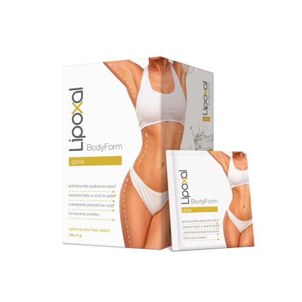 Lipoxal BodyForm Drink na hubnutí 30×8 g