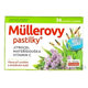 Müllerovy pastilky skorocel, mateřídouška + vitamín C bez cukru 12 ks
