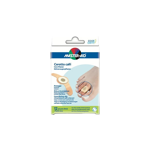 Master Aid Foot Care náplasti 71×22 mm 12 ks