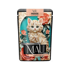 MAU Mousse Junior kapsička s telecím masem a chřestem 85 g