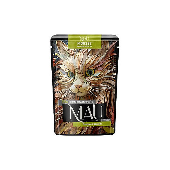 MAU Mousse kapsička zvěřina s lesními borůvkami 85 g