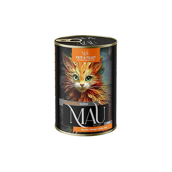 MAU Paté & Fillet Junior konzerva s kachním masem, mangem a šípky 400 g