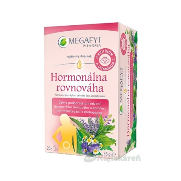 MEGAFYT Hormonální rovnováha bylinná směs 20 sáčků