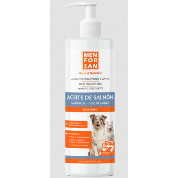 Men For San lososový olej pro psy a kočky 500 ml