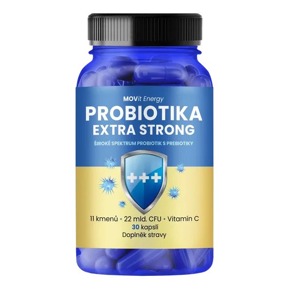 MOVit Energy Probiotika Extra Strong 30 kapslí