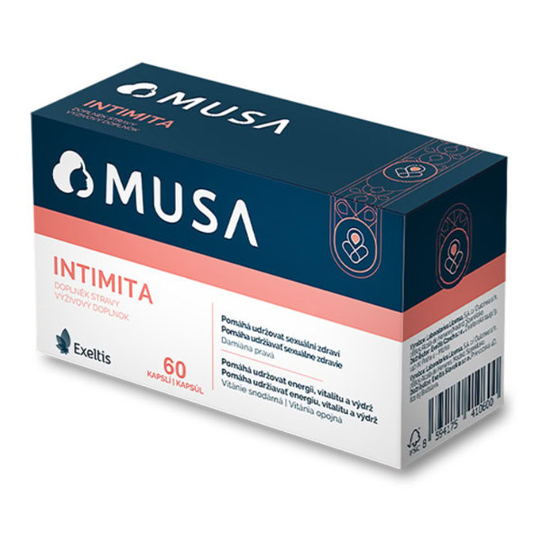 MUSA INTIMITA na podporu libida u žen 60 kapslí