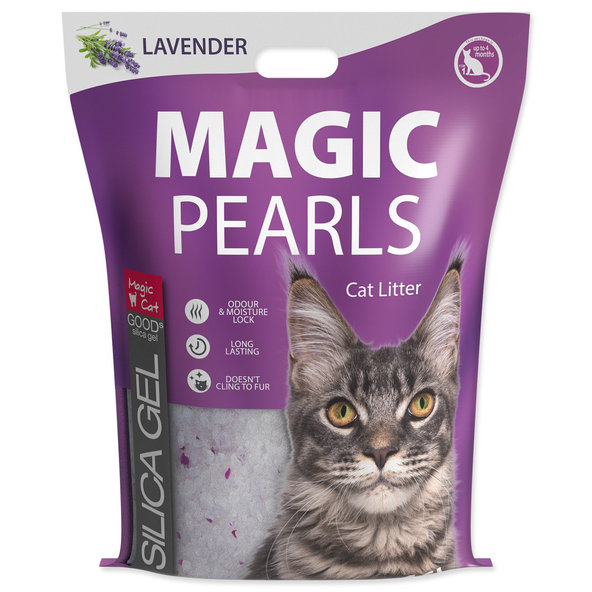 Magic Pearls Lavender stelivo pro kočky 16 l 6,3 kg