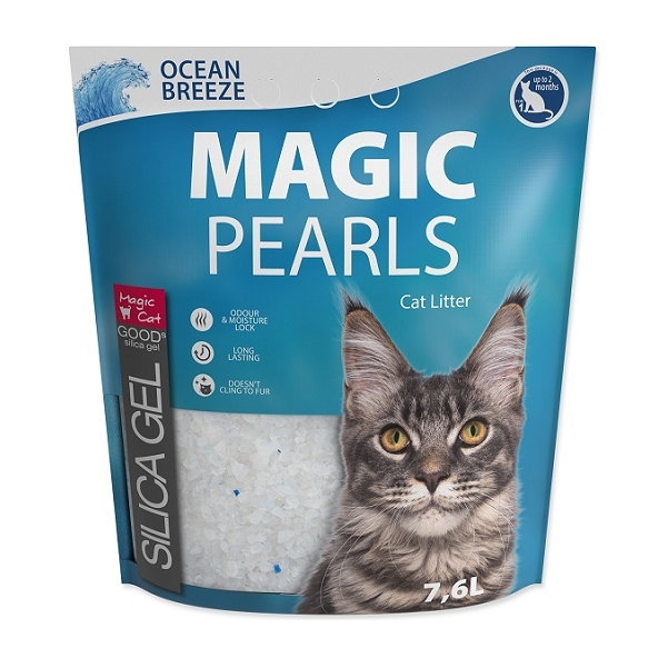 Magic Pearls Ocean Breeze stelivo pro kočky 7,6 l 3 kg