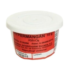 Manganistan draselný Hypermangán 10 g