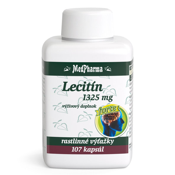 MedPharma Lecitin Forte 1325 mg 107 kapslí