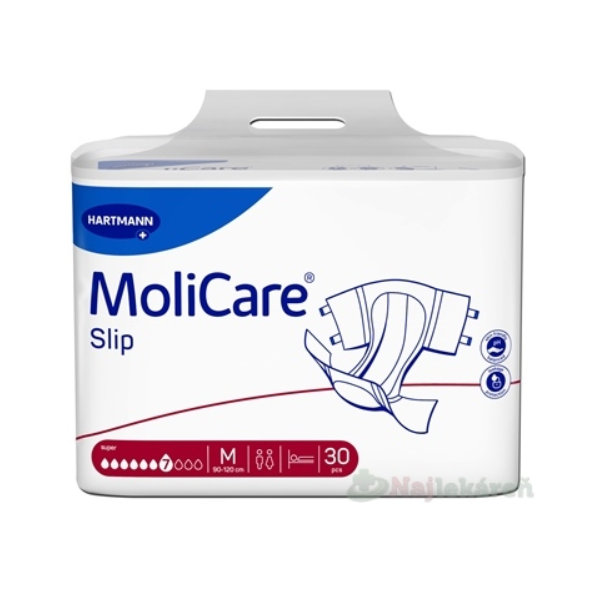 MoliCare Slip Super 7 kapek M 30 ks