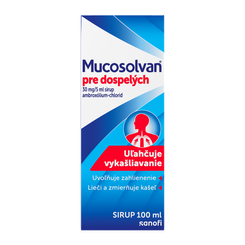 Mucosolvan sirup pro dospělé 600 mg, 100 ml