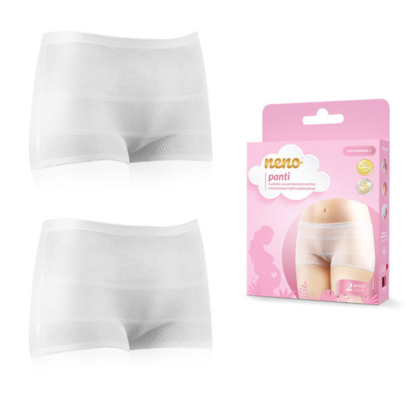 NENO opakovaně použitelné poporodní kalhotky Panti M 2 ks