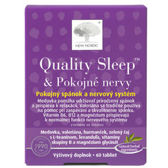 New Nordic Quality Sleep & Pokojné nervy 60 tablet
