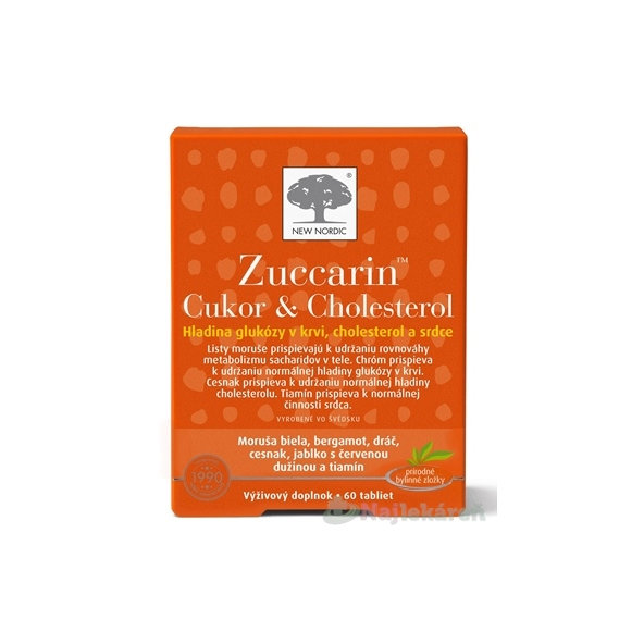 New Nordic Zuccarin Cukor & Cholesterol 60 tablet