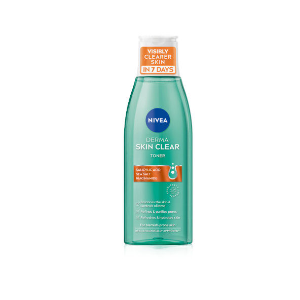 NIVEA Derma Skin Clear čisticí pleťová voda 200 ml