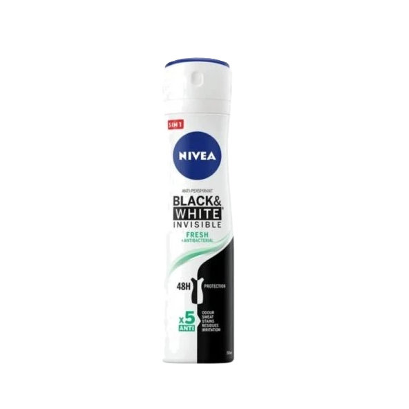 NIVEA Black & White Invisible Fresh antiperspirant 150 ml