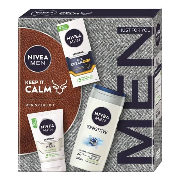 NIVEA Men Face Sensitive kosmetická sada