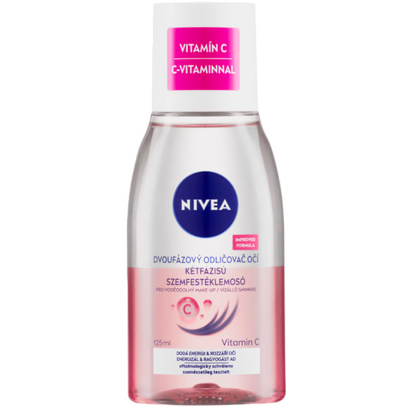 NIVEA dvoufázový odličovač očí a make-upu 125 ml