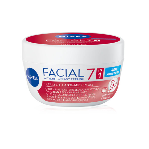 NIVEA Facial 7v1 denní krém proti vráskám 100 ml