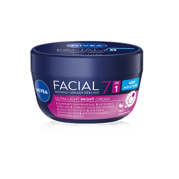 NIVEA Facial 7v1 hydratační noční krém 100 ml