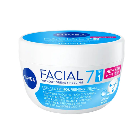 NIVEA Facial 7v1 výživný denní krém 100 ml