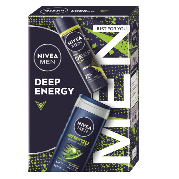 NIVEA MEN Box Deo Sport dárková sada
