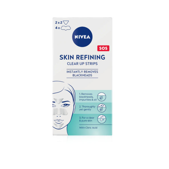 NIVEA Osvěžující čisticí pleťové náplasti 6 ks