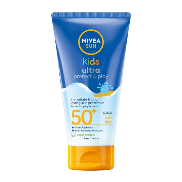 NIVEA SUN Kids Ultra Protect opalovací mléko SPF 50+ 150 ml