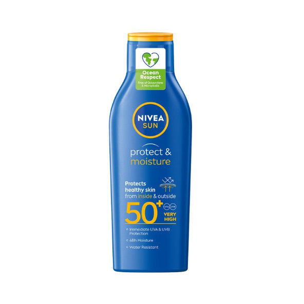 NIVEA SUN hydratační opalovací mléko SPF 50+ 200 ml
