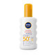 NIVEA SUN Sensitive opalovací sprej SPF 50+ 200 ml