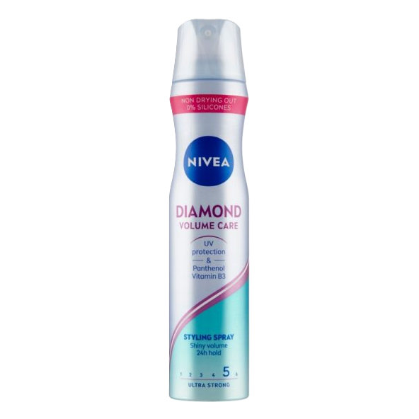 NIVEA Diamond Volume lak na vlasy 250 ml