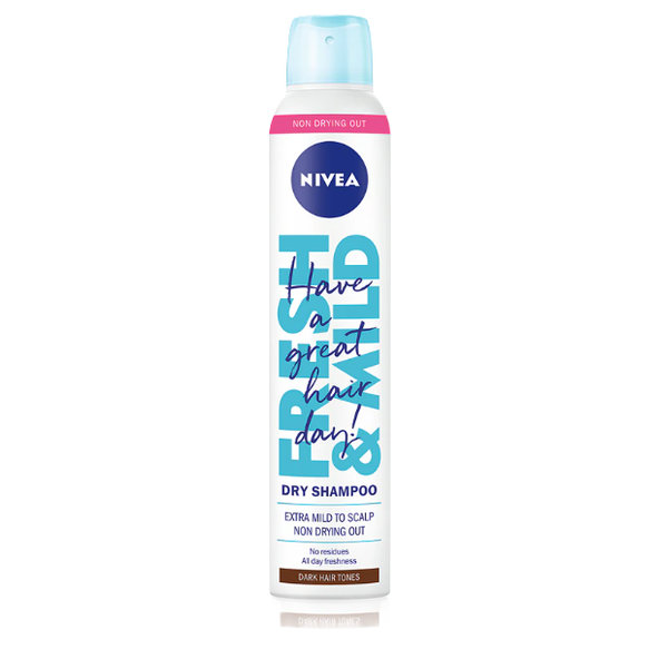 NIVEA suchý šampon pro tmavé vlasy 200 ml