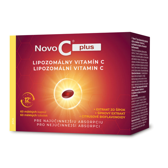Novo C Plus lipozomální vitamín C 60 kapslí