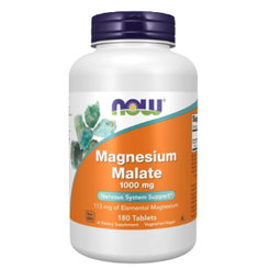 Now Foods Magnesium Malát 1000 mg 180 tablet