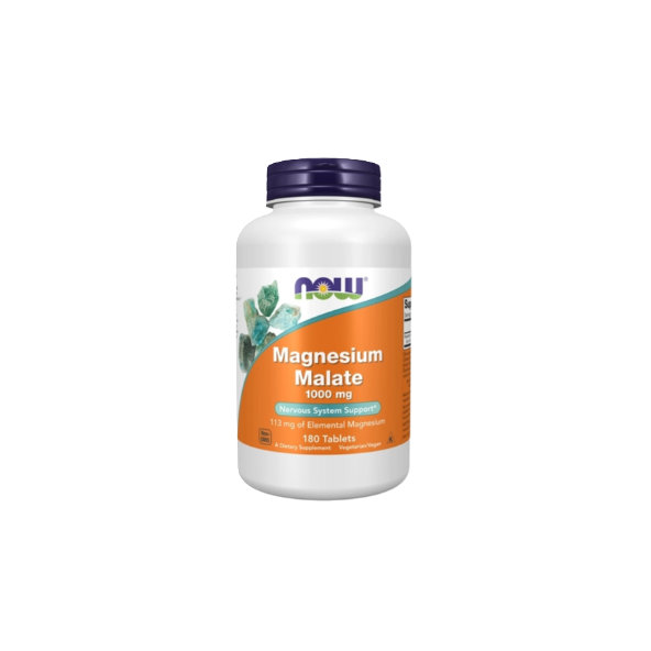 Now Foods Magnesium Malát 1000 mg 180 tablet