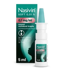 Nasivin Soft pro kojence 0,01 % proti nachlazení 5 ml