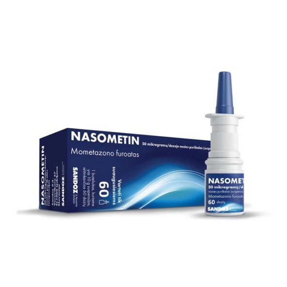 Nasometin sprej do nosu 10 g 60 dávek