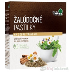 NaturProdukt ŽALUDEČNÍ PASTILKY 20 ks