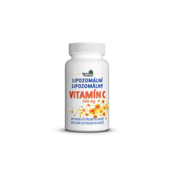 NaturProdukt Lipozomální VITAMÍN C 500 mg 60 kapslí