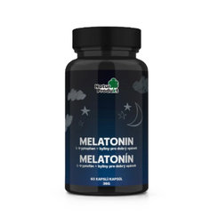 NaturProdukt MELATONIN + L-tryptofan + byliny 60 kapslí