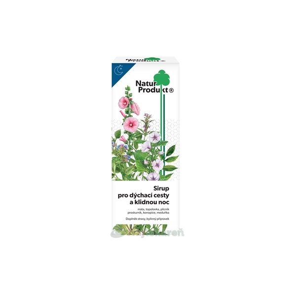 NaturProdukt Sirup na dýchací cesty a klidnou noc 200 ml