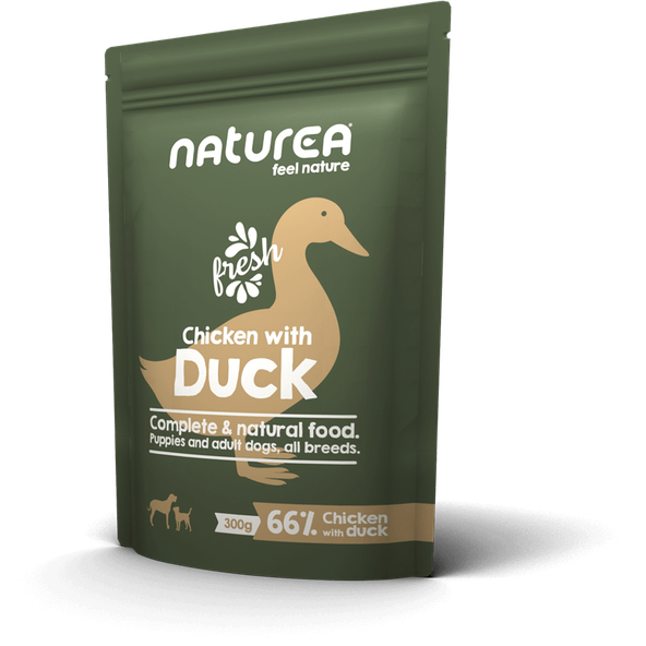 Naturea kapsička pro psy kuřecí s kachnou 300 g