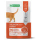 Natures Protection kapsičky kočky steril. losos, byliny 22× 100 g