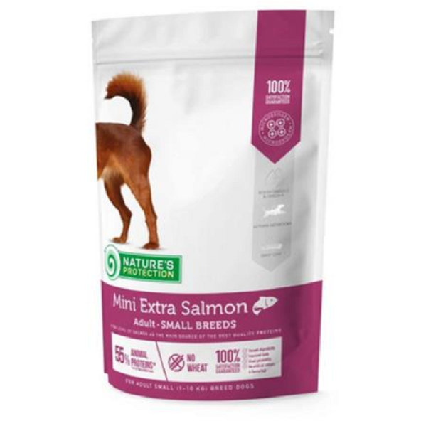 Natures Protection pro psy adult malá plemena losos 500 g